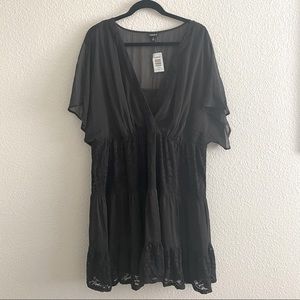 Black Babydoll Lace Torrid Dress